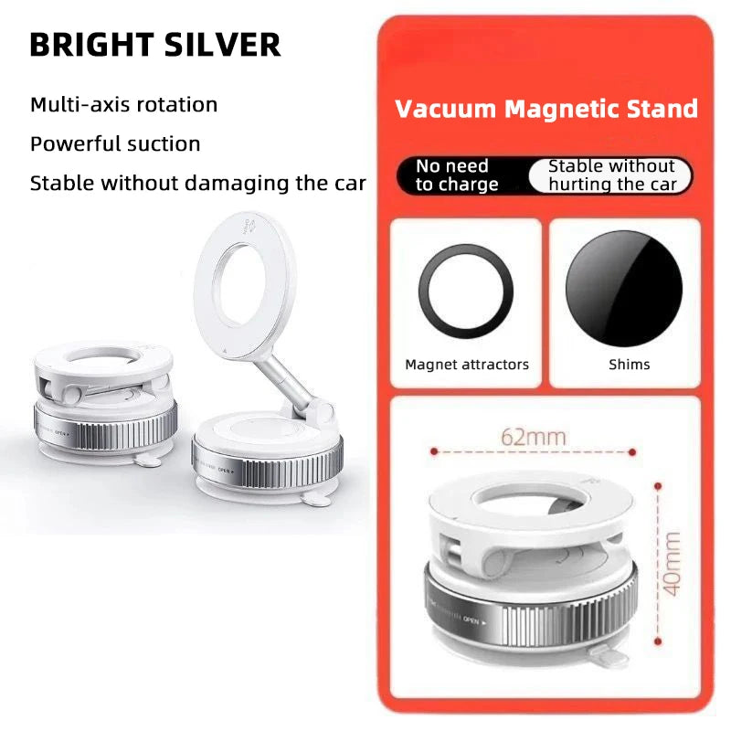 K007 Magnetic Phone Holder|Three-axis Rotation For Free Adjustment|A Convenient Choice For Multiple Scenarios.