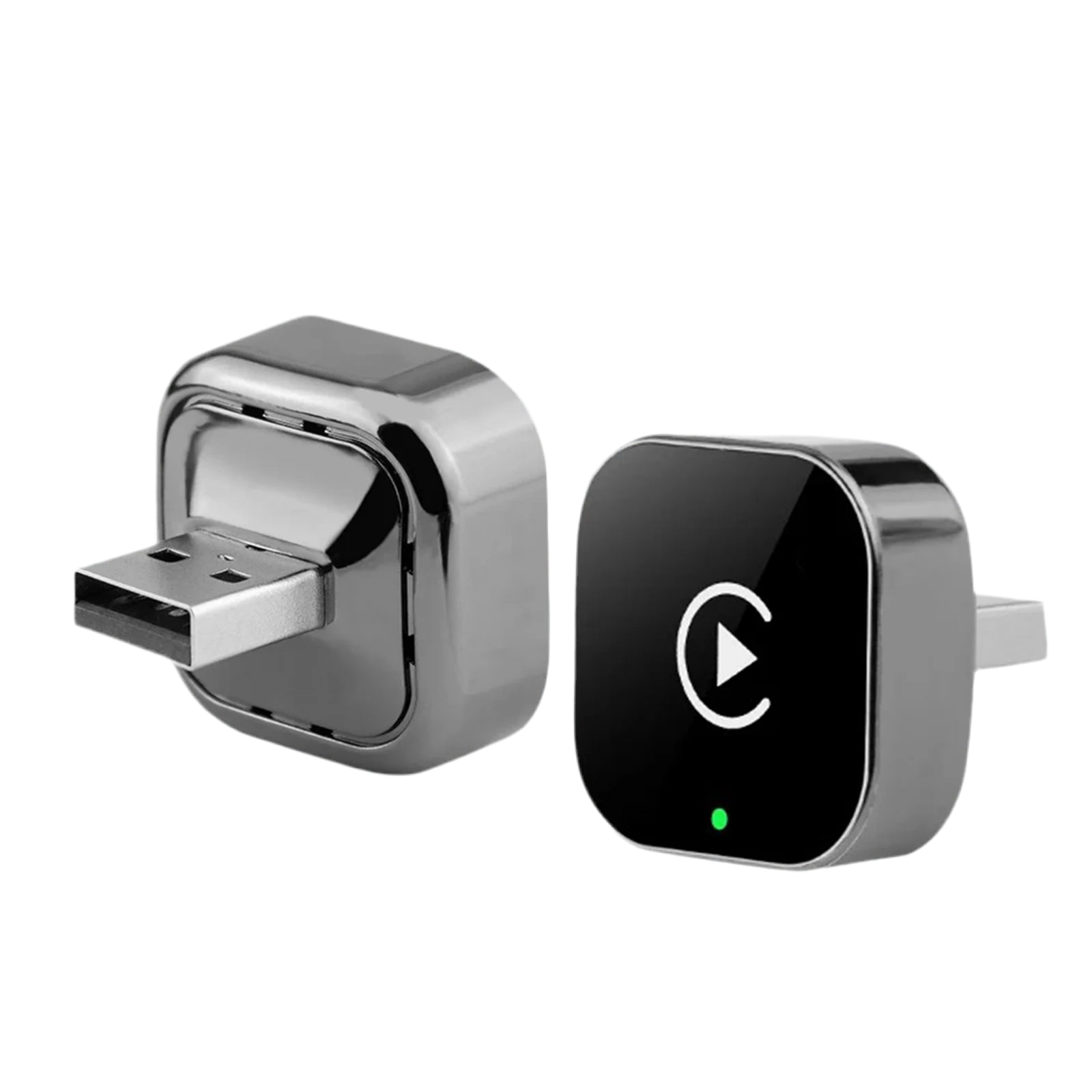 2 in 1 Wireless CarPlay Adapter & Auto Wireless Adapter, 5Ghz WiFi Type-C/USB Plug