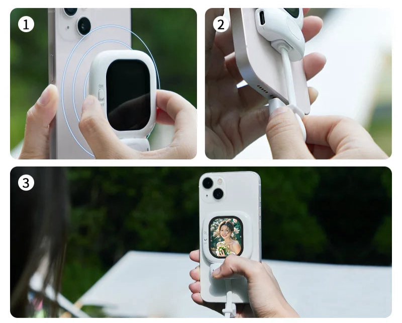 Magnetic Portable Selfie Monitor