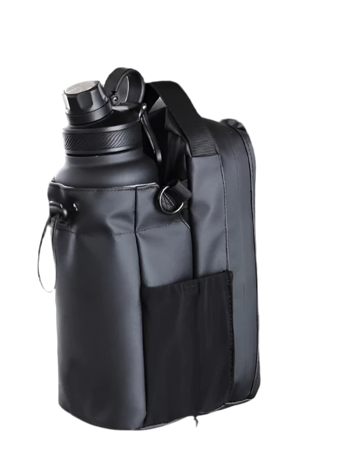 Magnetic Gym Bag | Large Capacity Magnetic Carrier Bag with Phone Pocket and Water Bottle Pouch