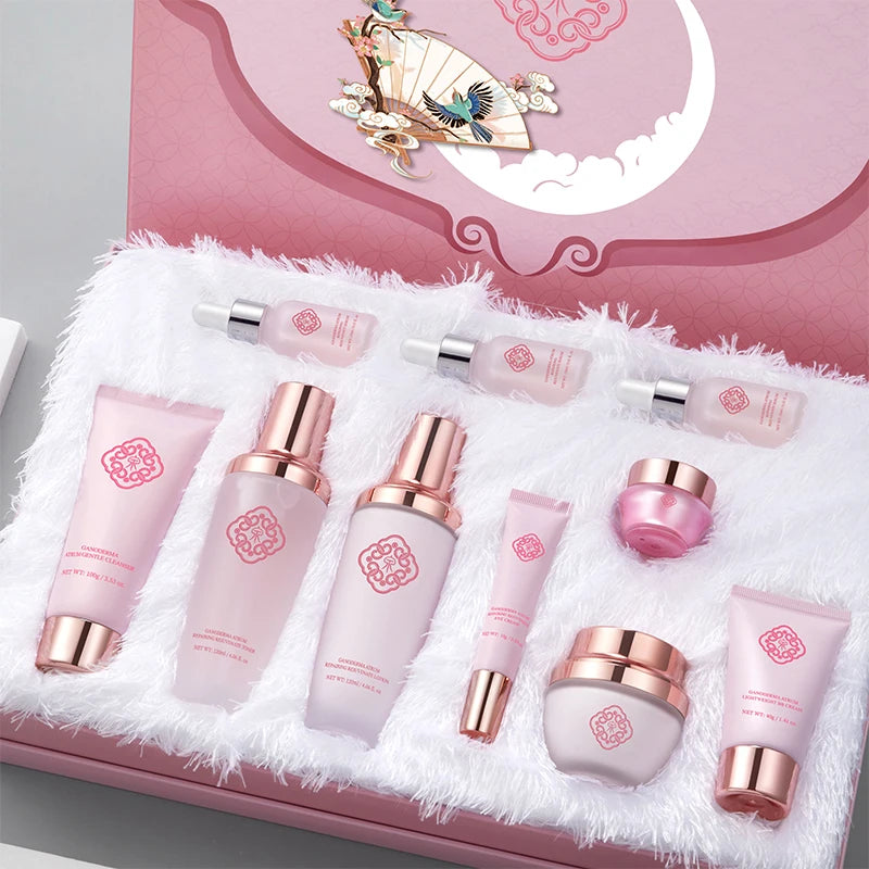 10-Piece Revitalizing Nourishing Hydrating Skincare Gift Set