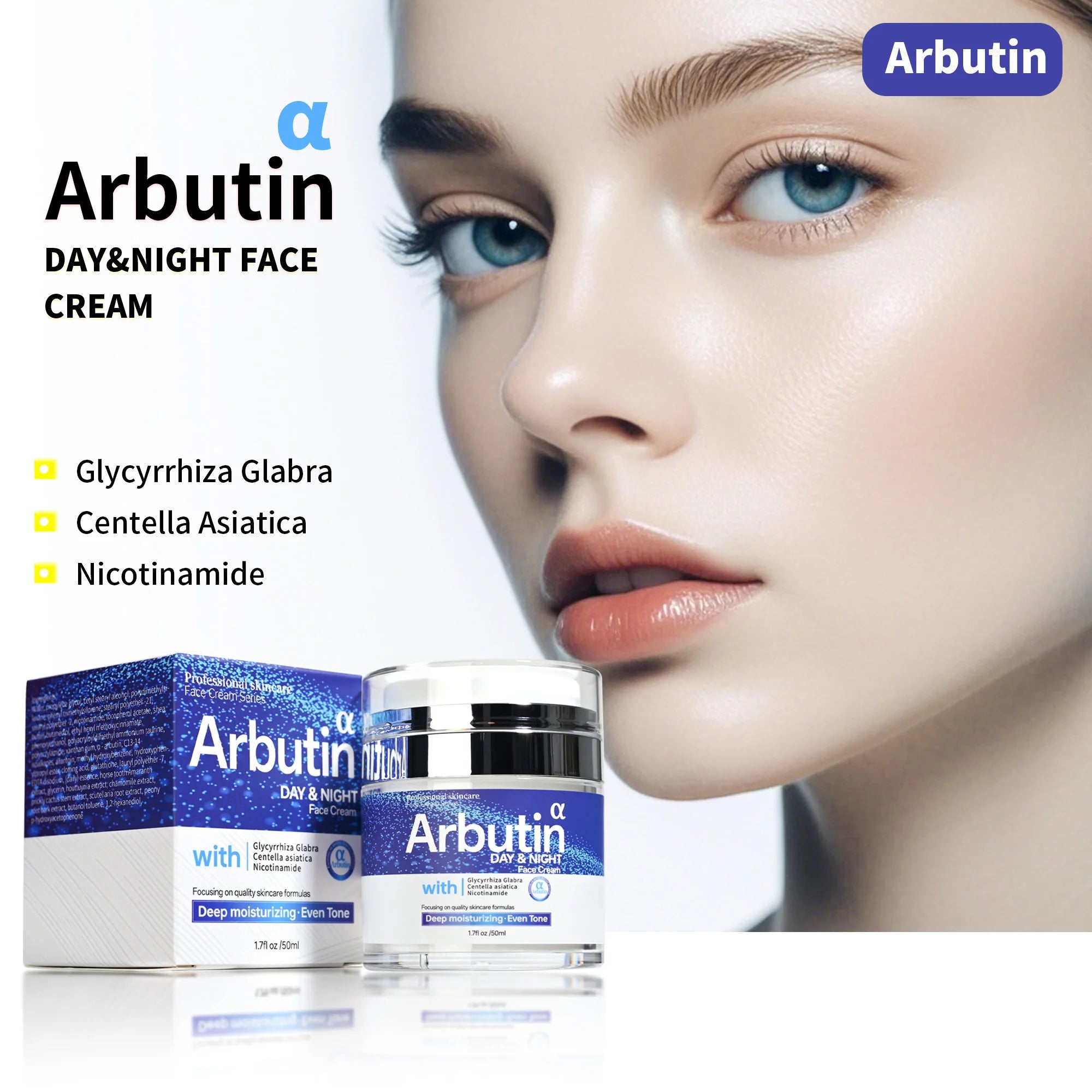ARBUTIN Kojic Acid Day and Night Cream 50ml