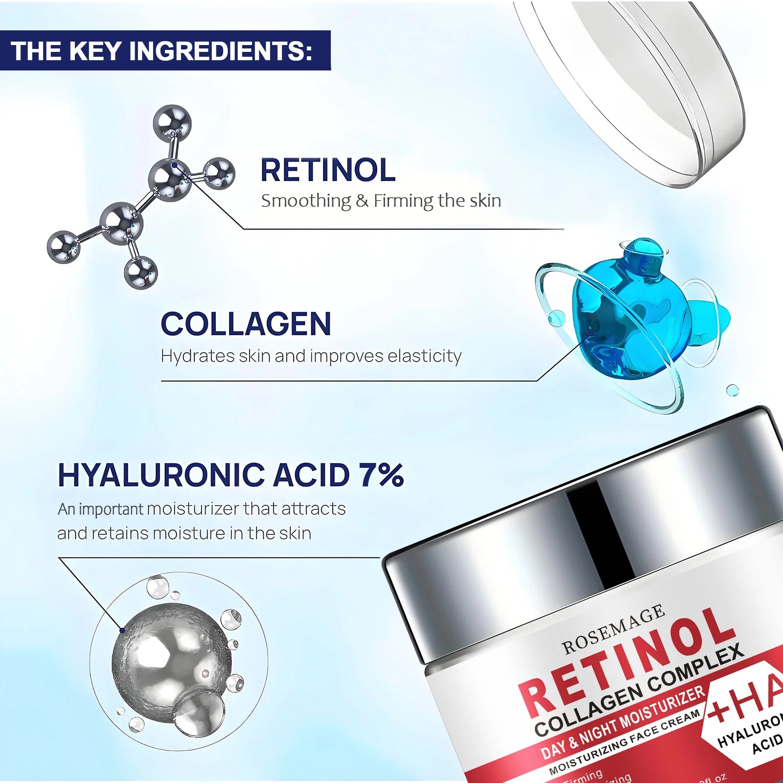 Retinol Collagen Cream Intensive Firming Lift Face Cream
