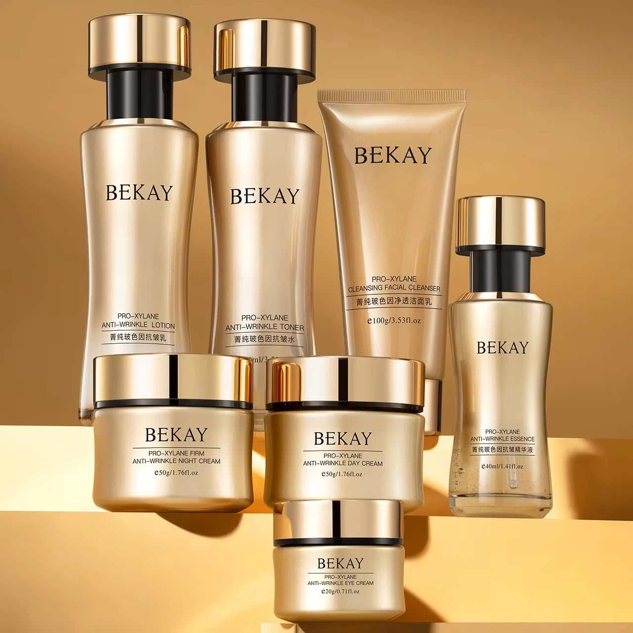 BEKAY Anti-Wrinkle 7-Piece Skin Care Set