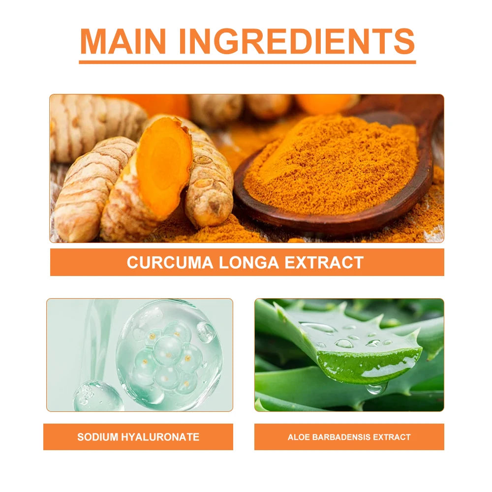 Vegan Turmeric Facial Cream Mask
