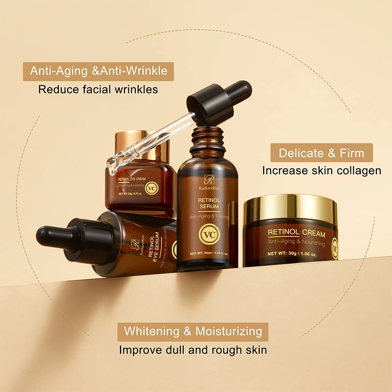 Radiant Rise 4-Piece Travel Skin Care Set