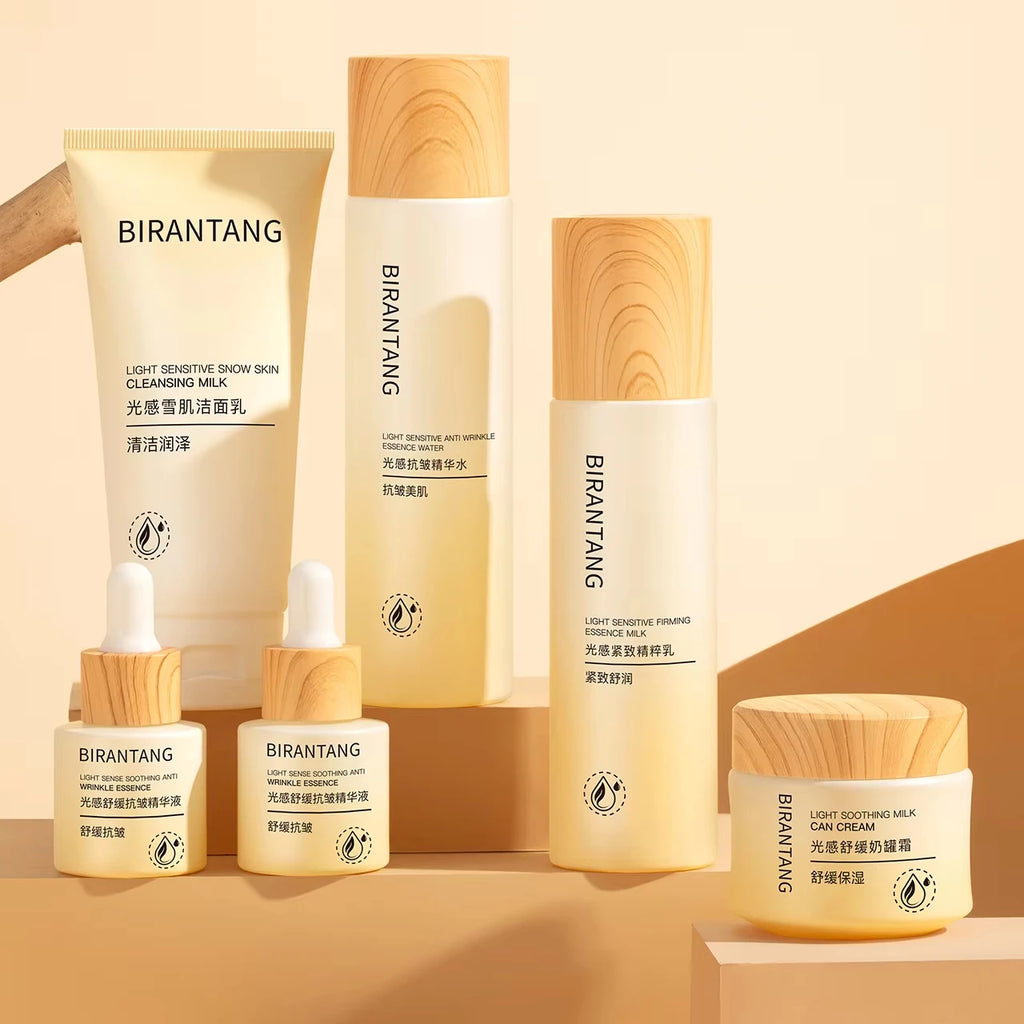 BIRANTANG Milky Glow Jar 6-Piece Skin Care Set