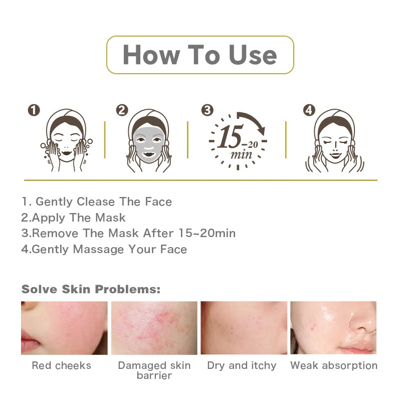 PDRN Repair Glass Facial Mask