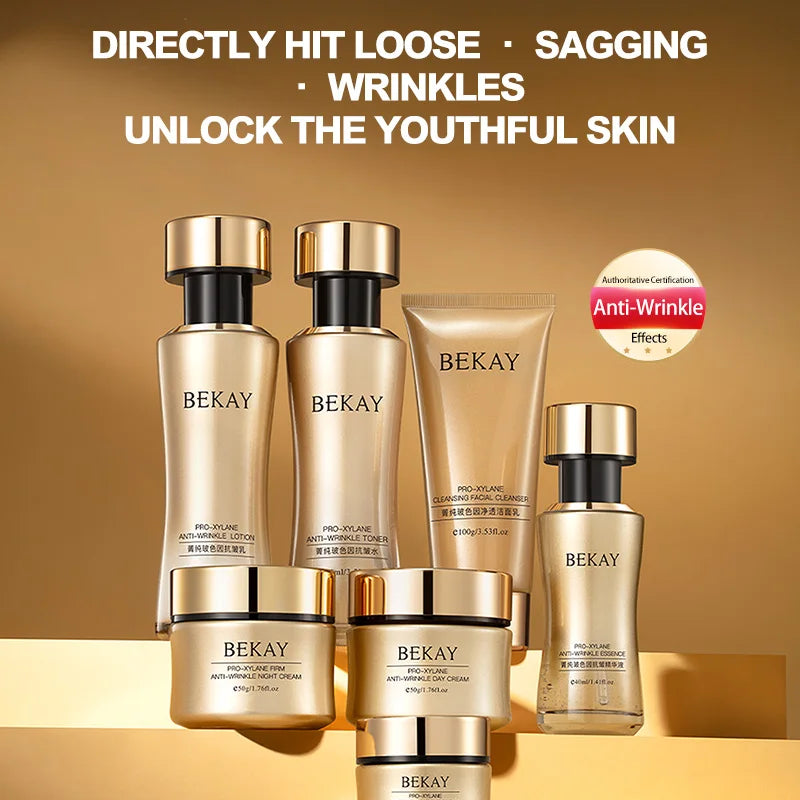 BEKAY Anti-Wrinkle 7-Piece Skin Care Set
