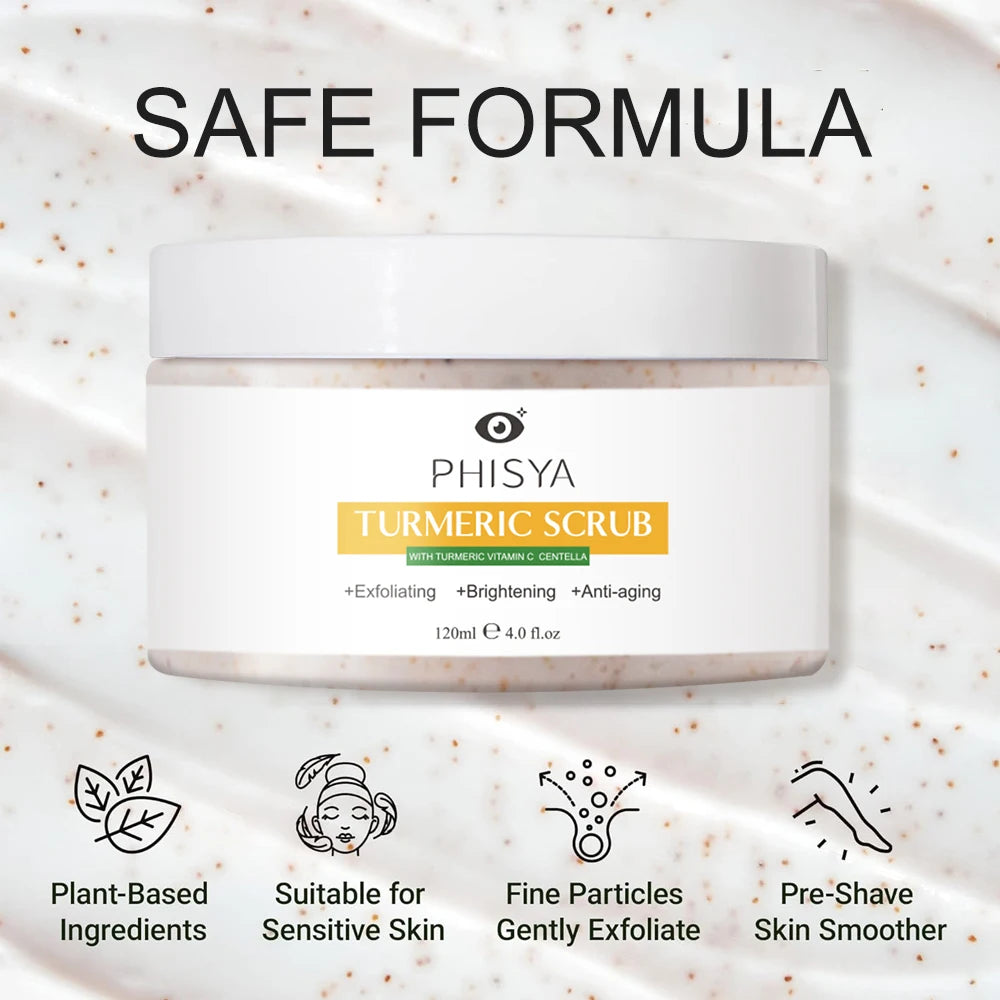 Turmeric Scrub With Vitamin C Amino Acids