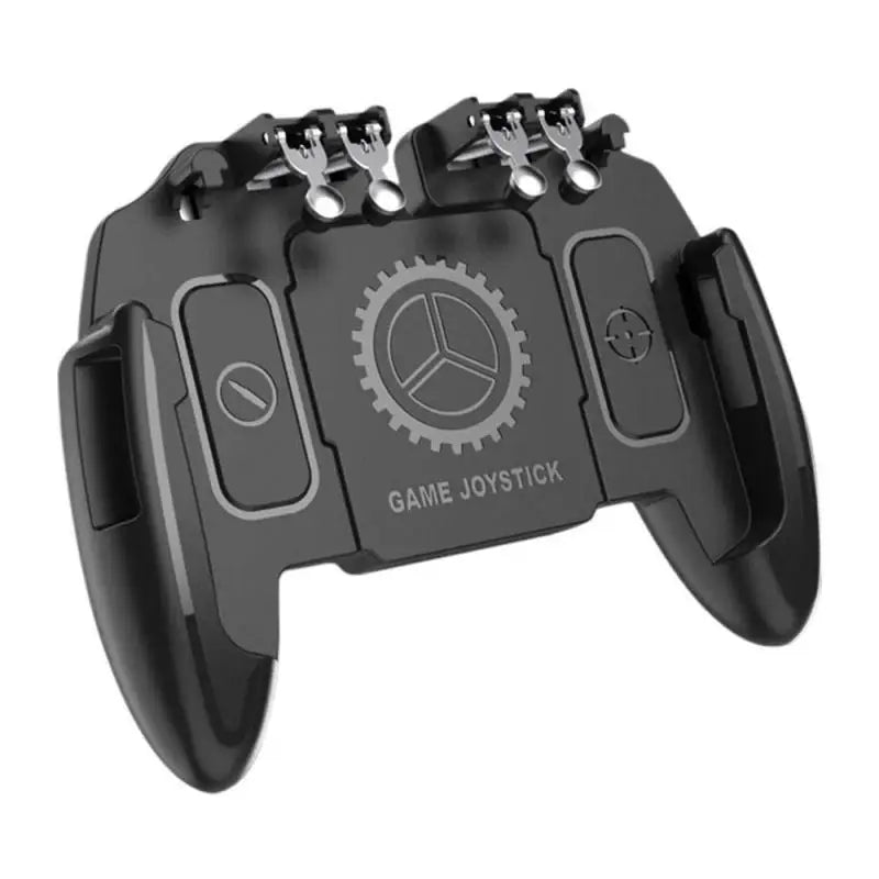 Six Finger For PUBG mobile Phone Game Controller Gamepad Trigger Shooting Gaming Button Cooling Fan Joystick For IOS/Android, PC