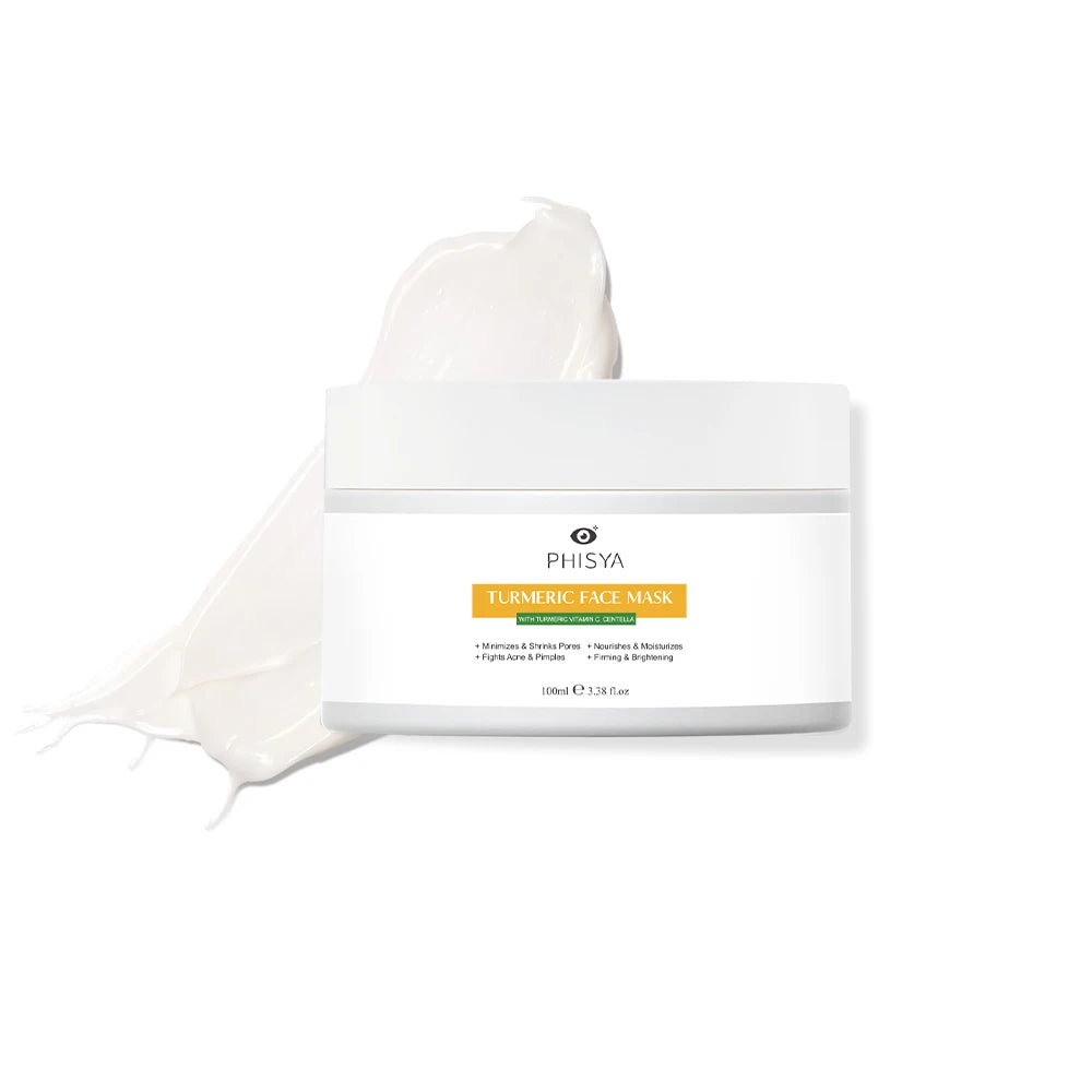 Vegan Turmeric Facial Cream Mask