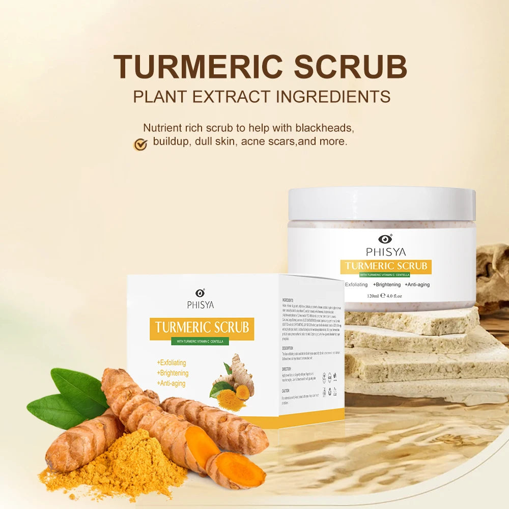 Turmeric Scrub With Vitamin C Amino Acids