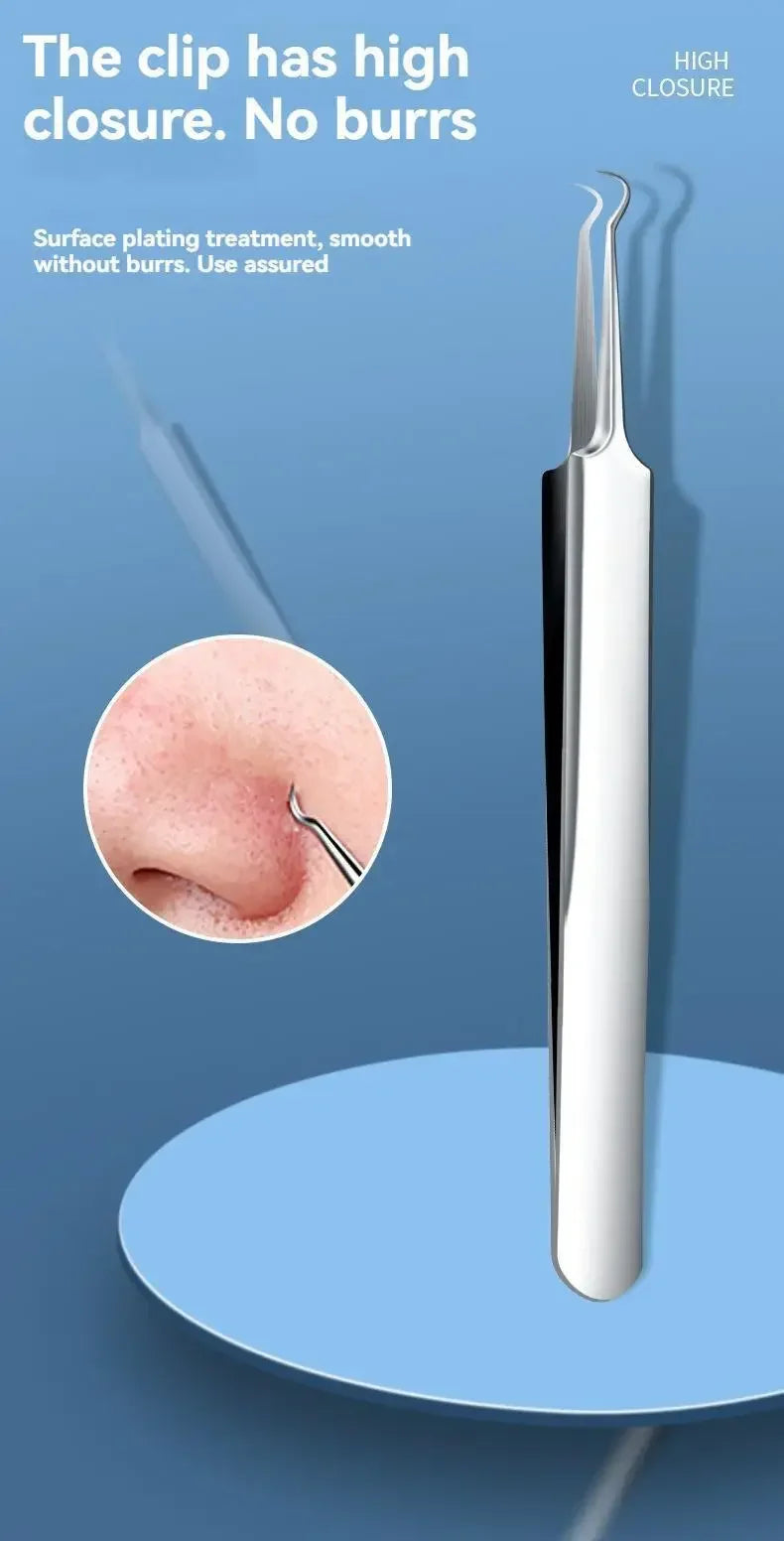 YJYIBEI 11Pcs/Set Acne Needle Blackhead Clip Remover