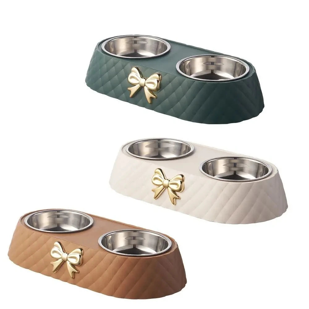 PREMIUM Bow-tie Double Bowl