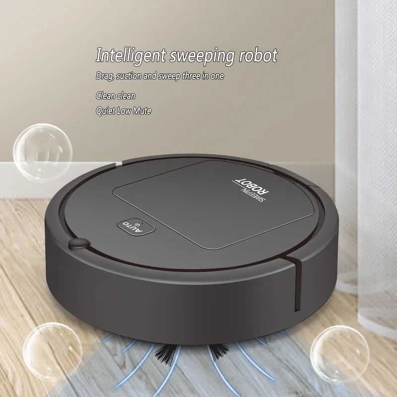 Automatic Robot Vacuum Cleaner - Smart Sweeping Dry Wet Cleaning Machine