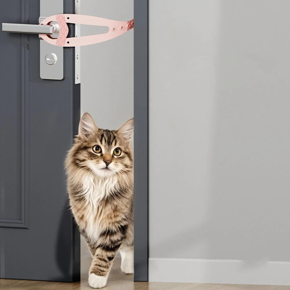 Adjustable Gap Holder No Drilling Anti-Scratch Door Guard | Safe Entry Exit
