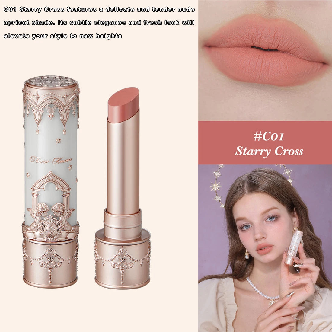 FLOWER KNOWS Little Angel Collection Velvet Matte Lipstick