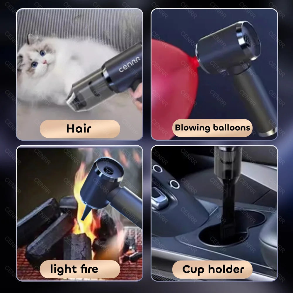 Mini Car Vacuum Cleaner Wireless