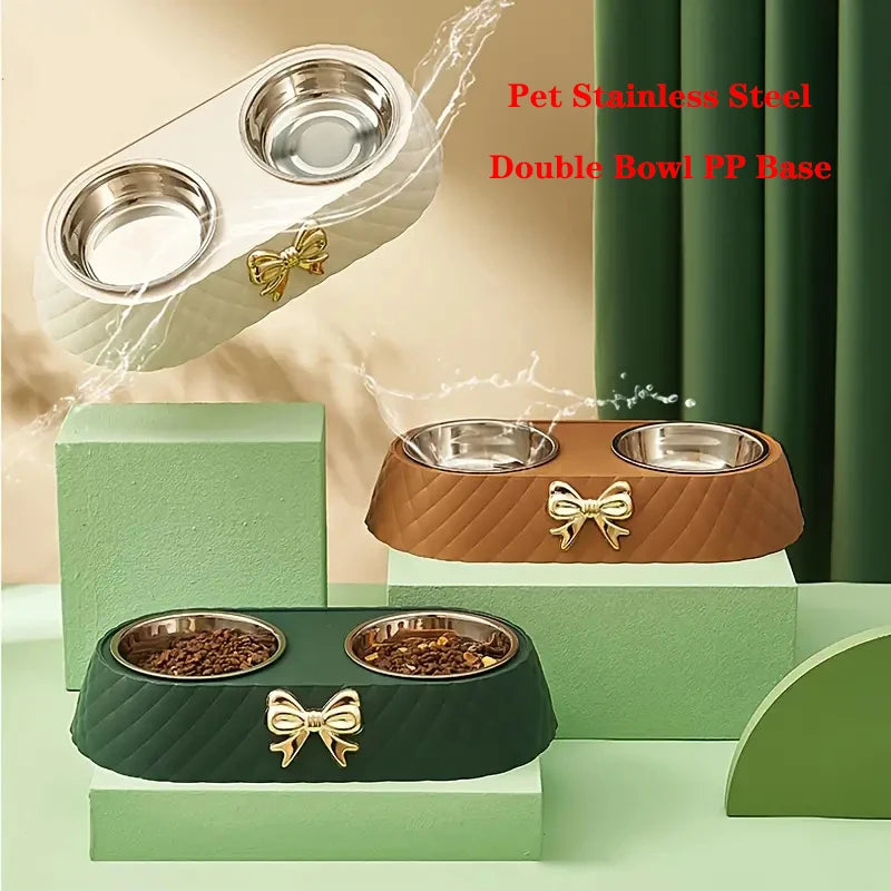 PREMIUM Bow-tie Double Bowl