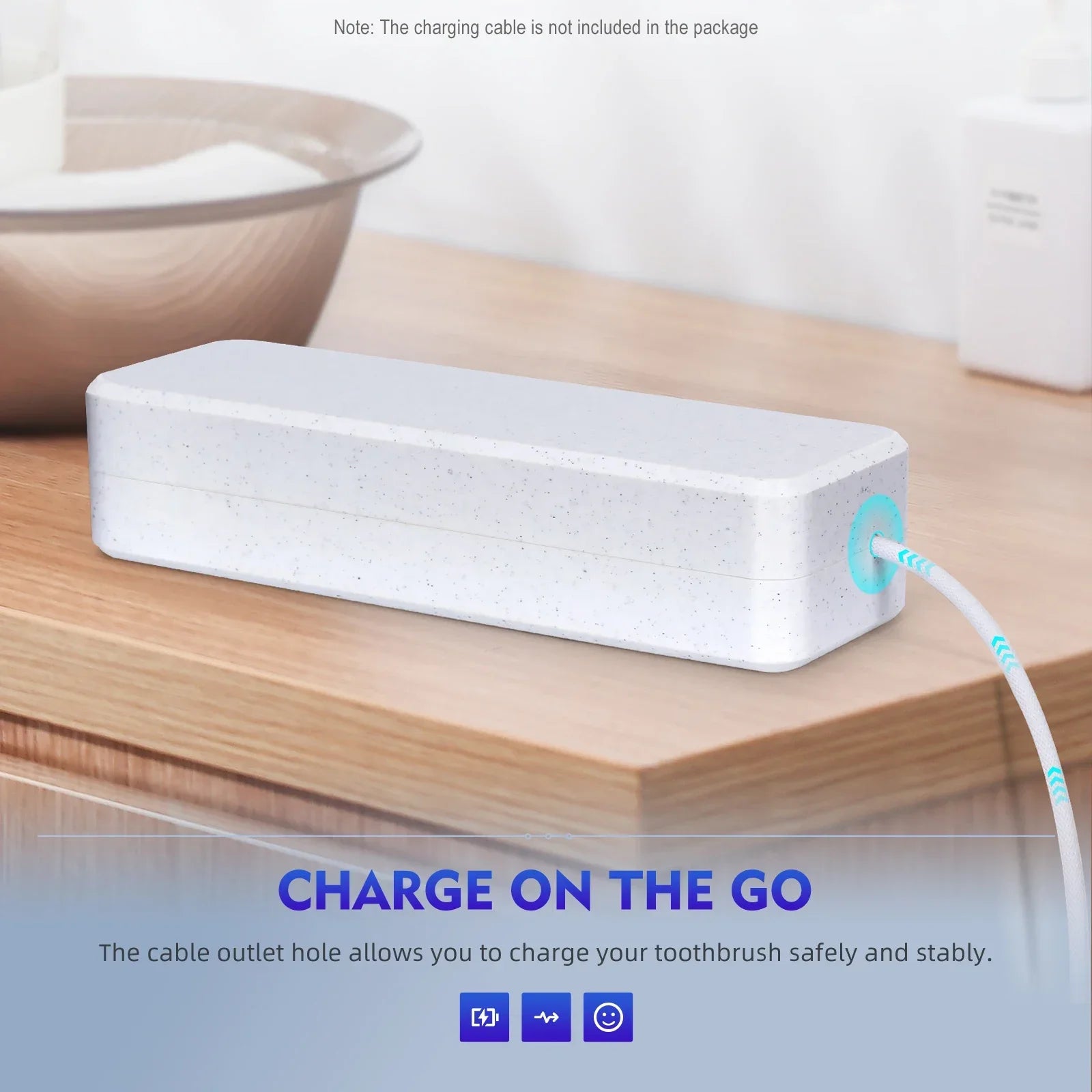 (Case Only) Portable Electric Toothbrush