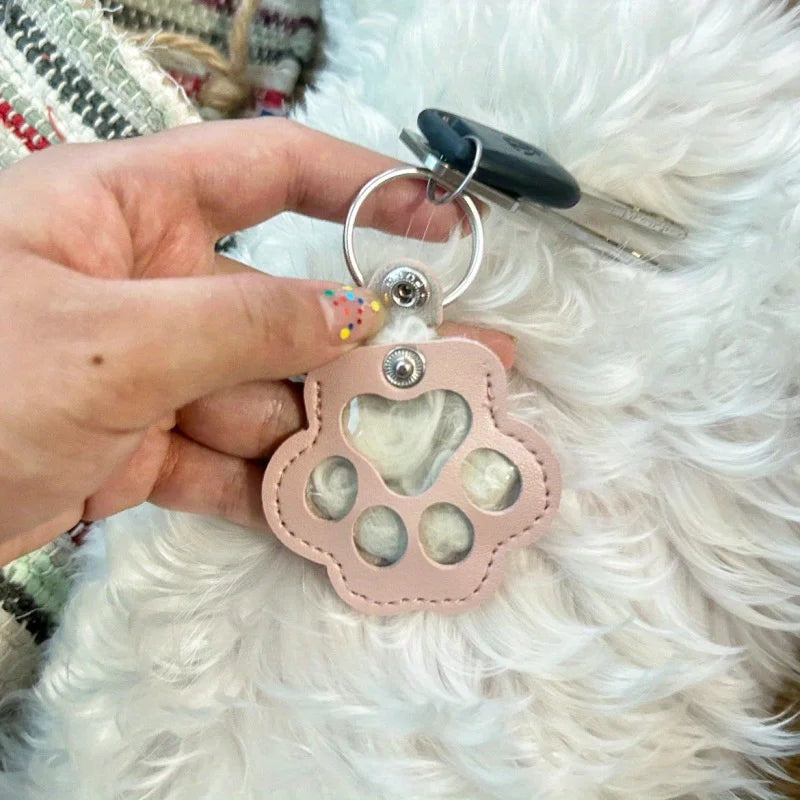 Cute Fur Souvenir Keychain