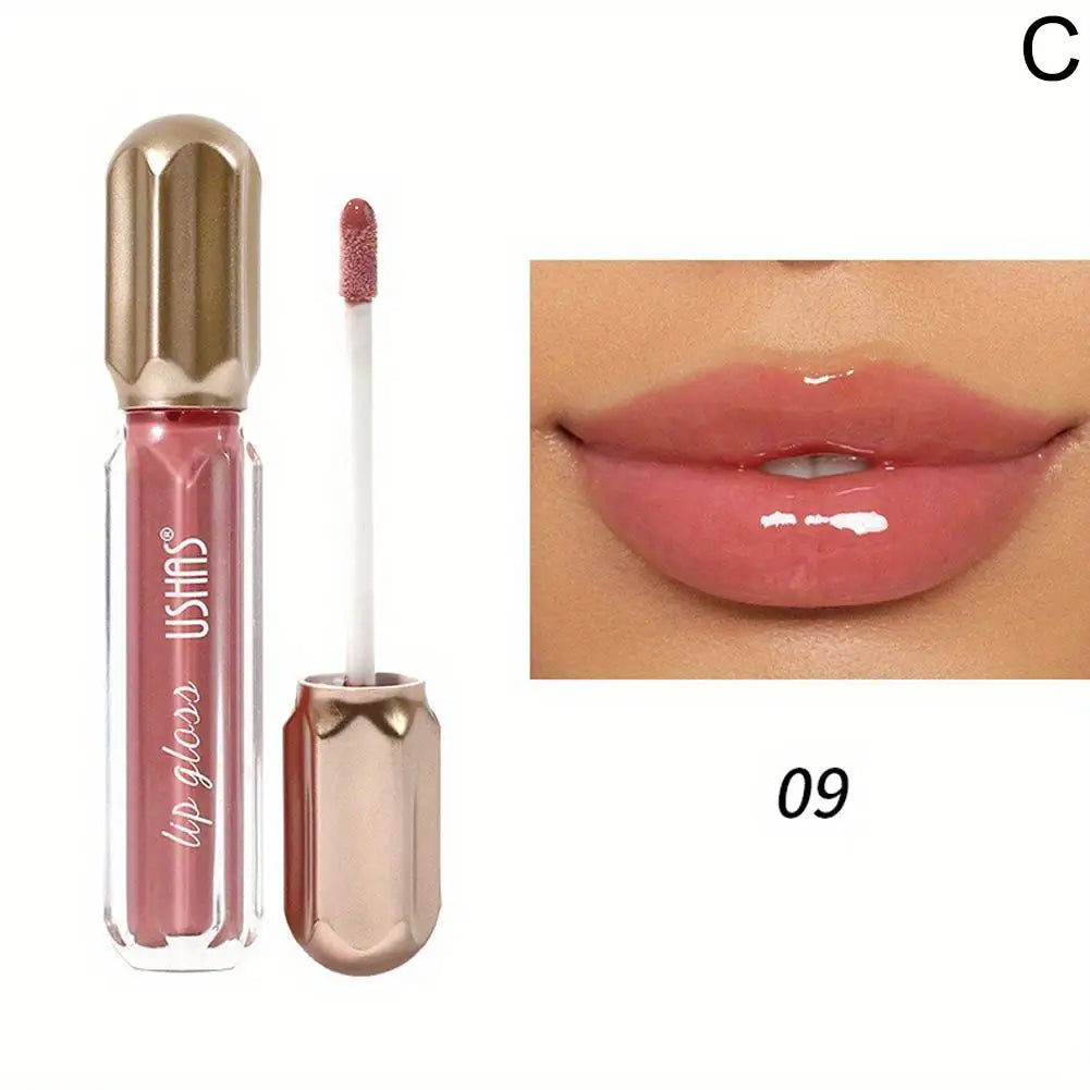 USHAS Mirror Pearl Lip Gloss Waterproof