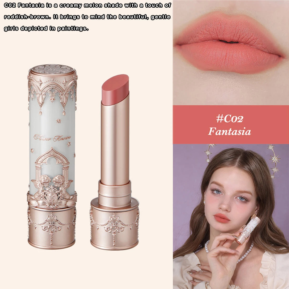FLOWER KNOWS Little Angel Collection Velvet Matte Lipstick