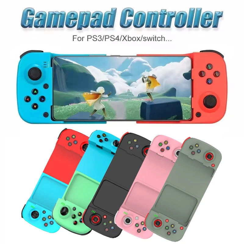 Retractable Gamepad Joystick Wireless Game Controller For Switch/PS4/PS3/IOS/Mobile Phone