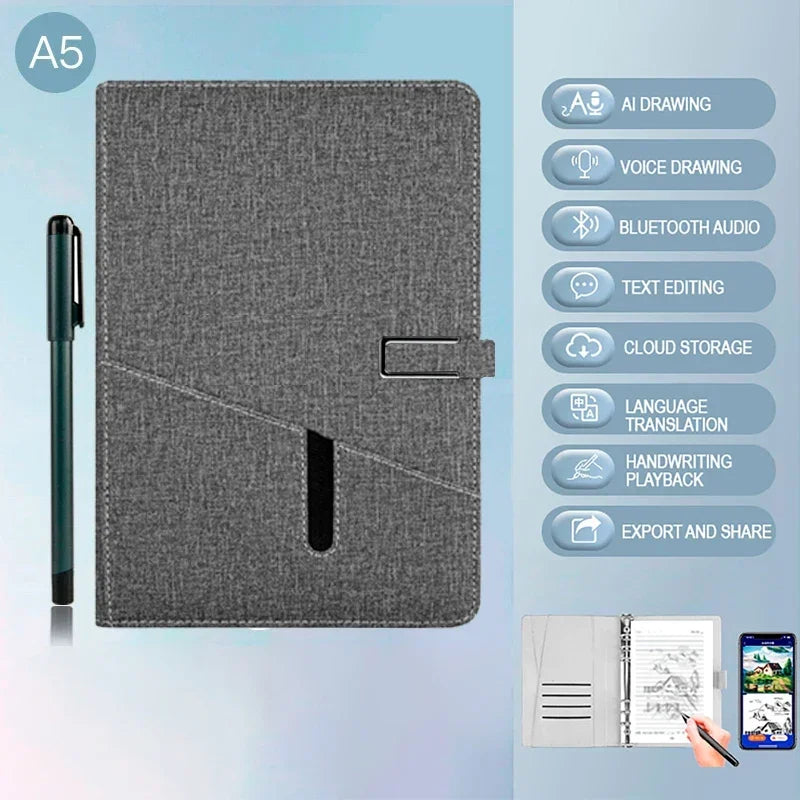 Digital Smart Notebook with Pen