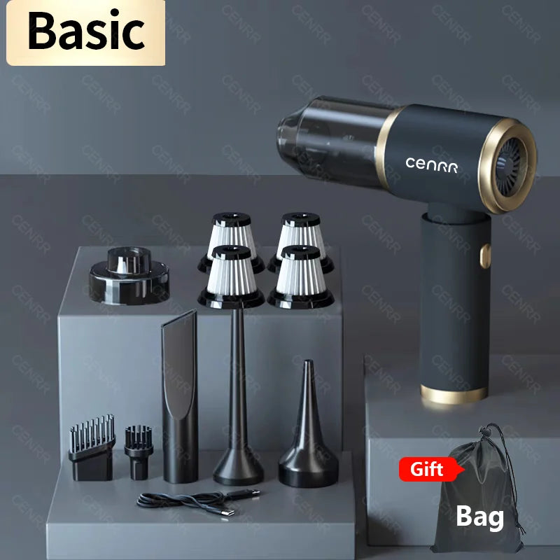 Mini Car Vacuum Cleaner Wireless