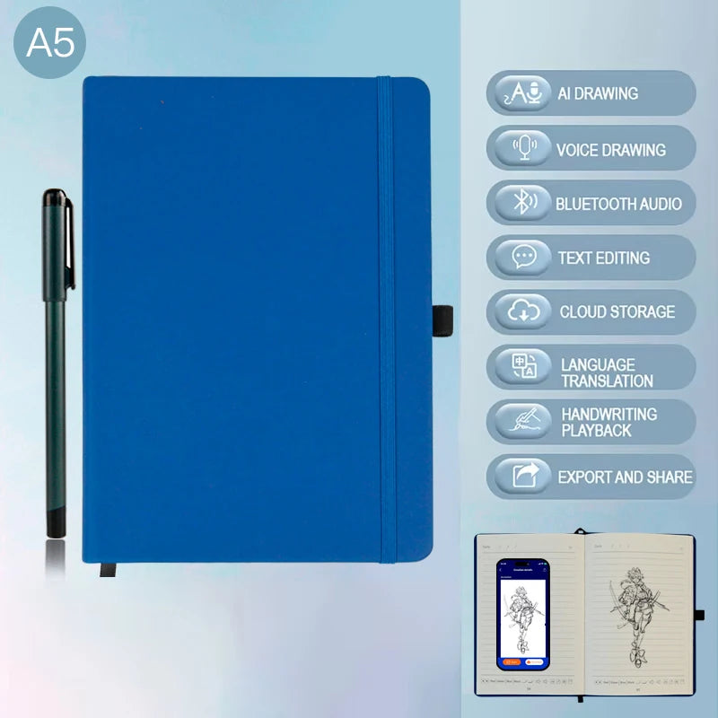 Digital Smart Notebook with Pen