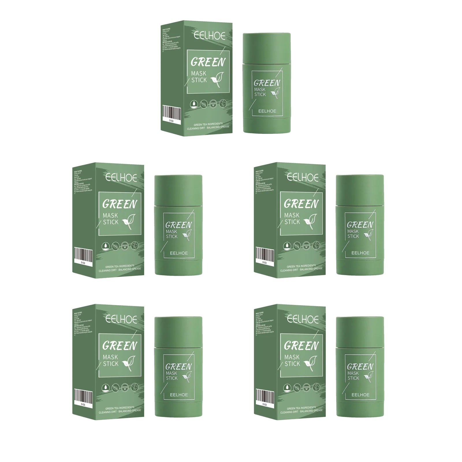 EELHOE Green Tea Solid Cleansing Mask