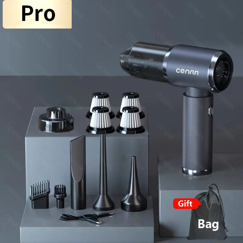 Mini Car Vacuum Cleaner Wireless