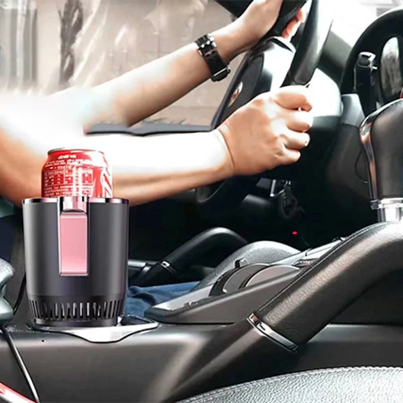 2-in-1 Smart Cooling/Heating Car Cup Holder