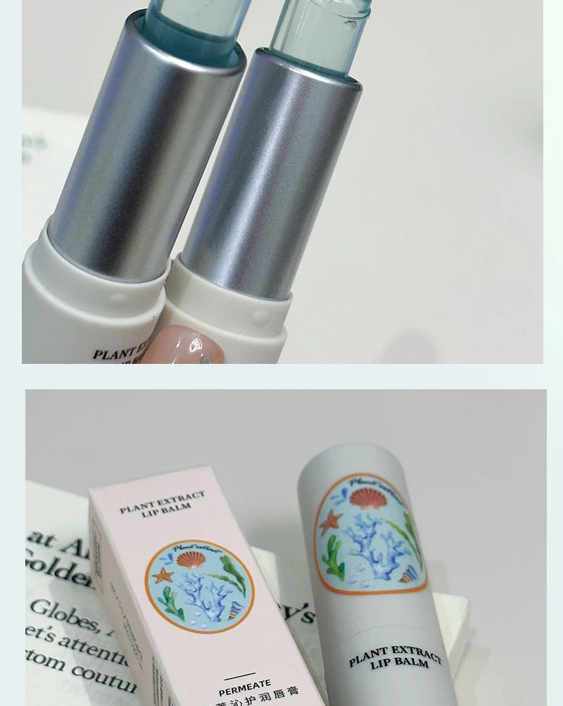 ZYXUAQIR Sea Shell Shaped Lip Balm