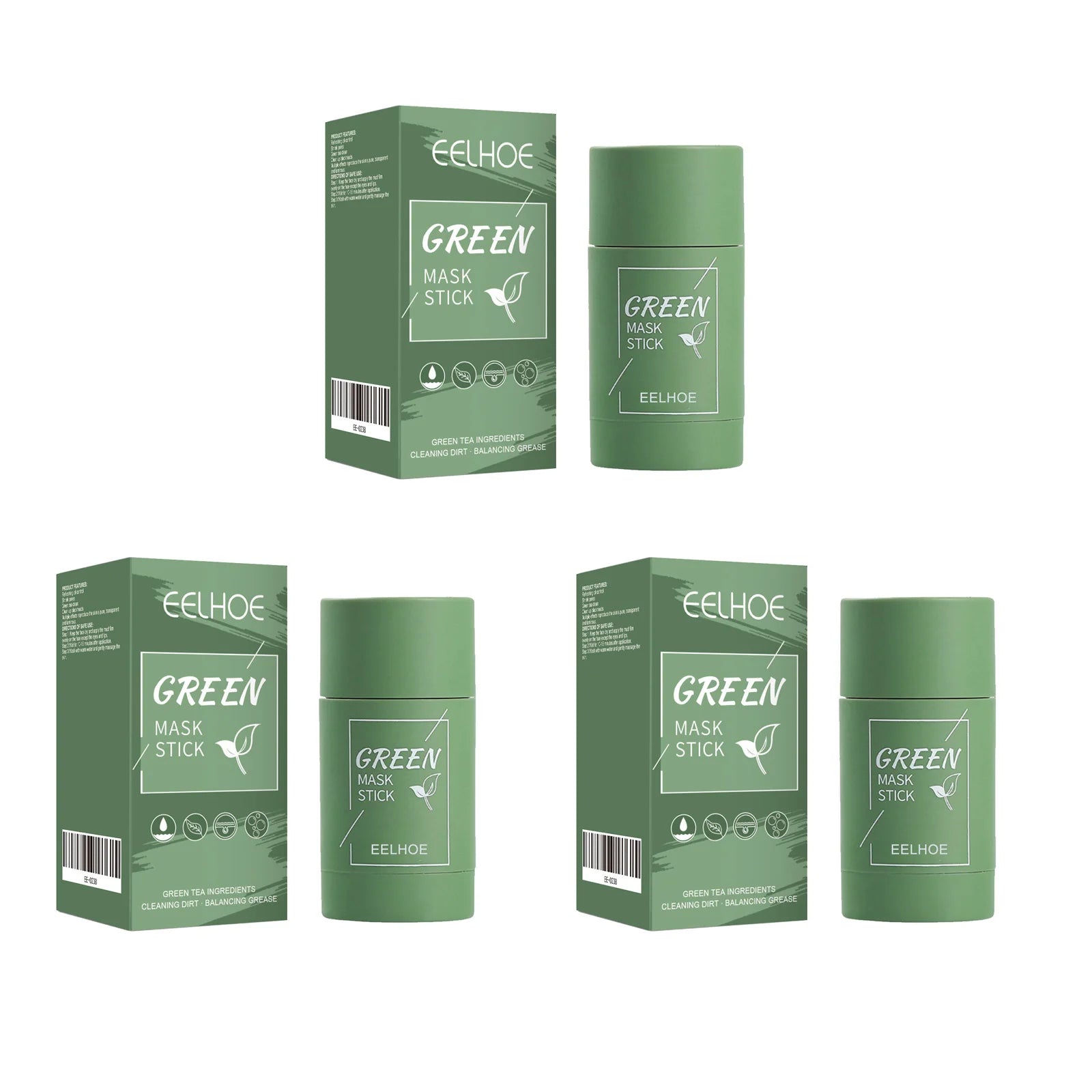 EELHOE Green Tea Solid Cleansing Mask