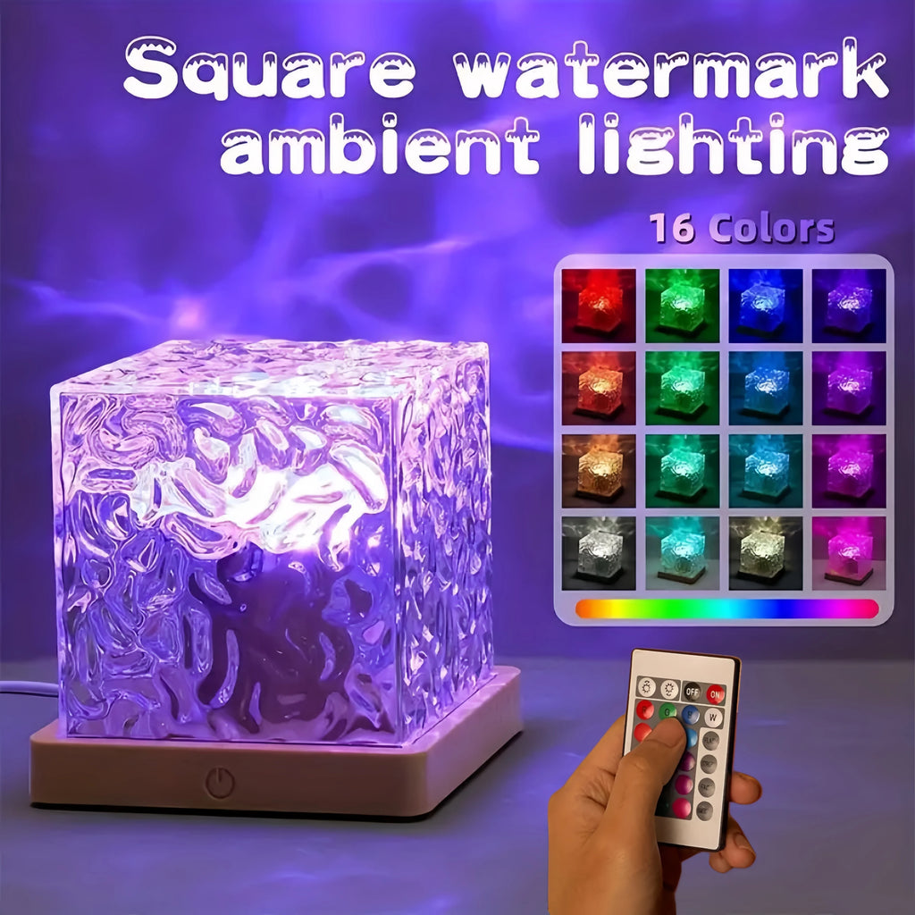 LED Water Ripples Projector