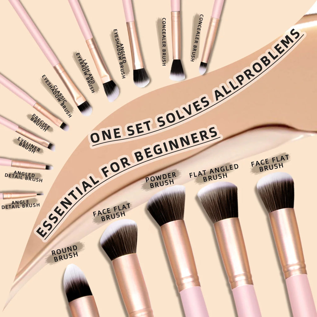 25Pcs Professional Makeup Tools Set