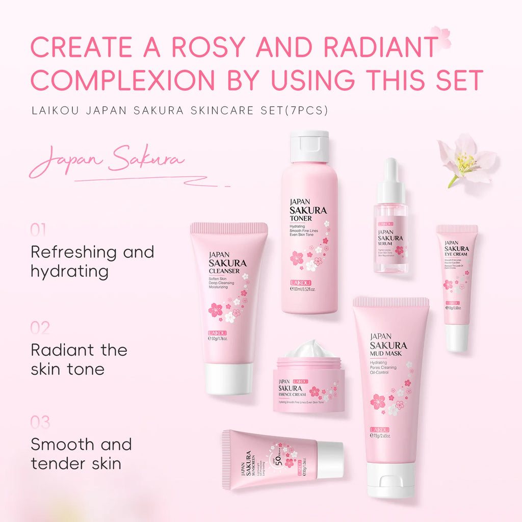 LAIKOU Sakura Skin Care Kit