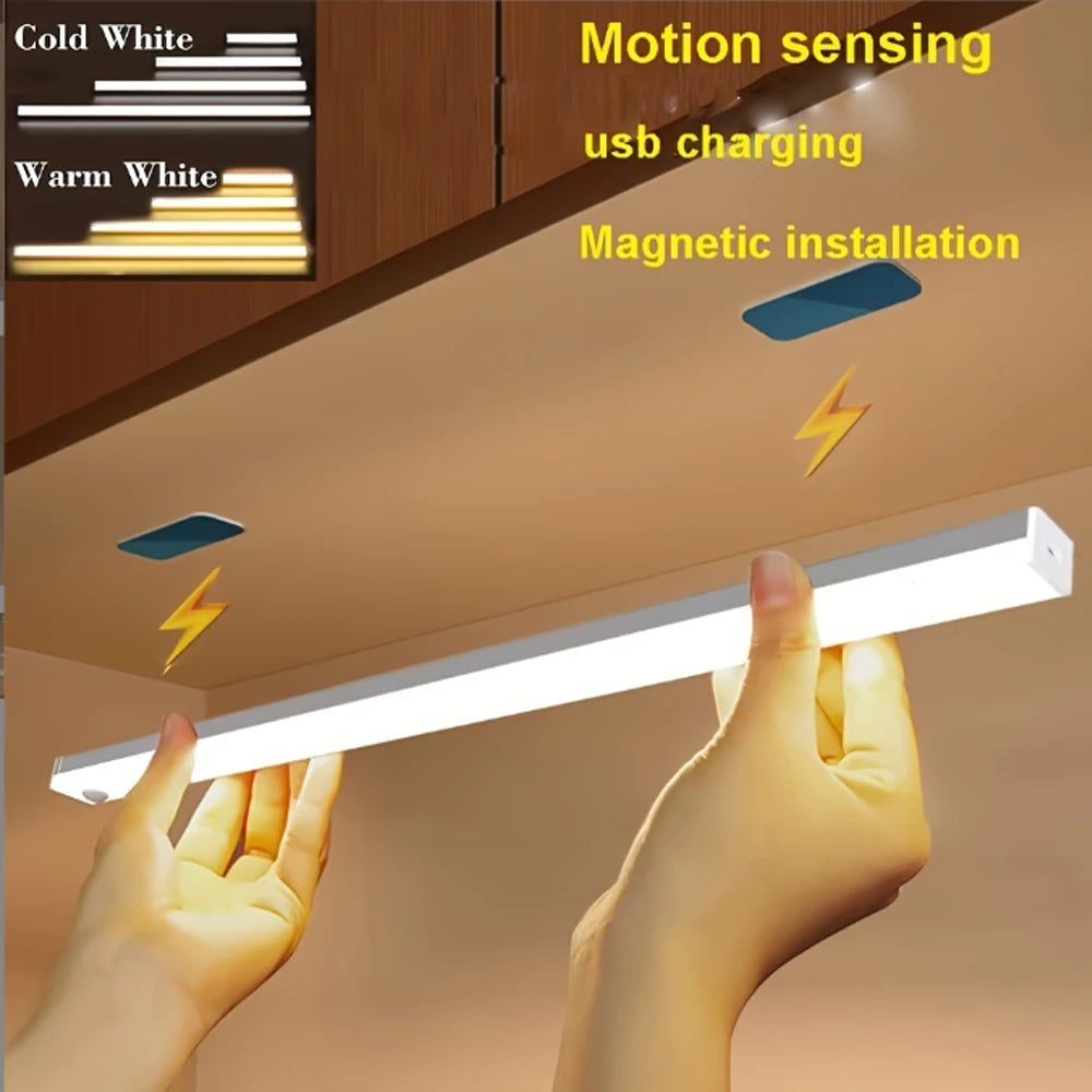 Motion Sensor Light | Wireless LED Rechargeable Magnetic suction lamp ﻿