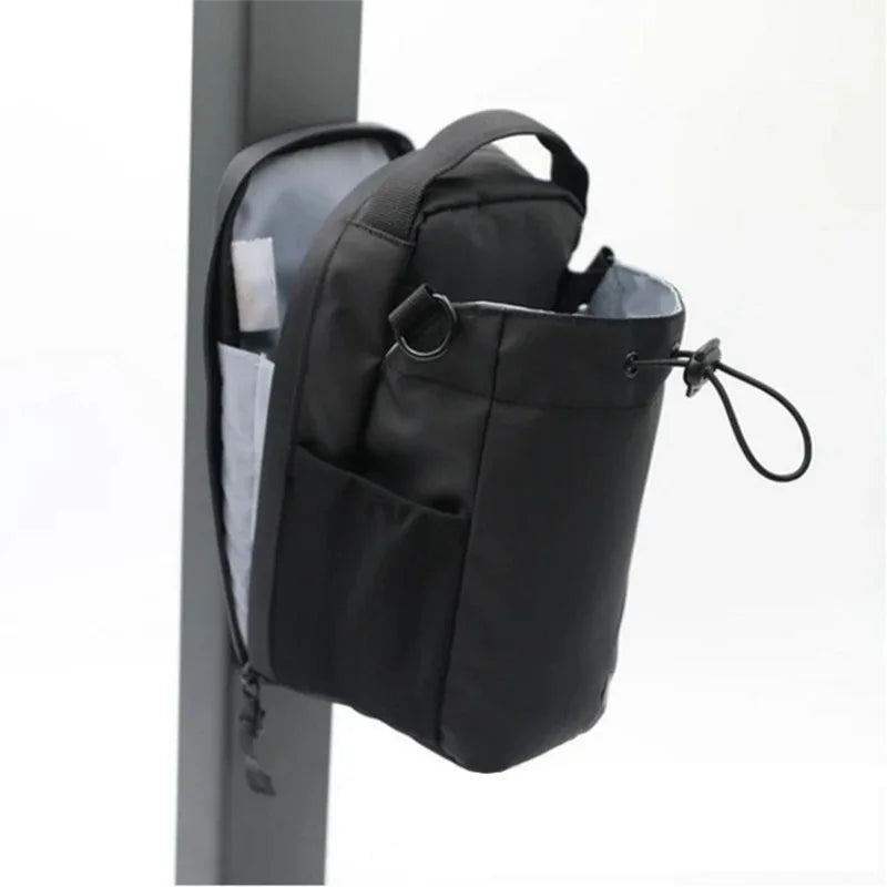 Magnetic Gym Bag | Large Capacity Magnetic Carrier Bag with Phone Pocket and Water Bottle Pouch