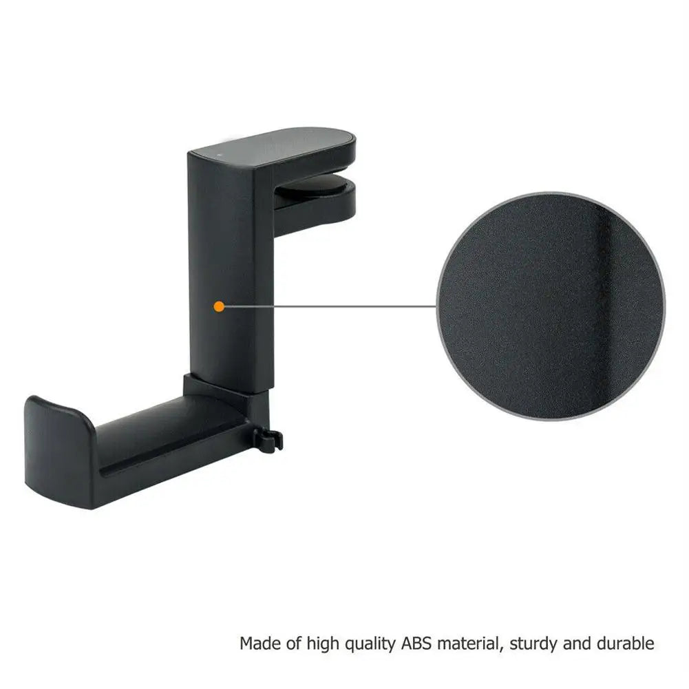 PC Gaming Headphone Stand Headset Hook Holder, Hanger Mount With Adjustable 360° Rotating Arm Clamp, Desk Mount Universal Bag