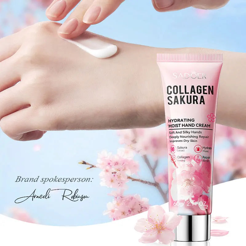SADOER Sakura Collagen Hand Cream 60G