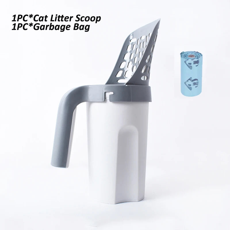 Litter Shovel Scoop with Waste Bags