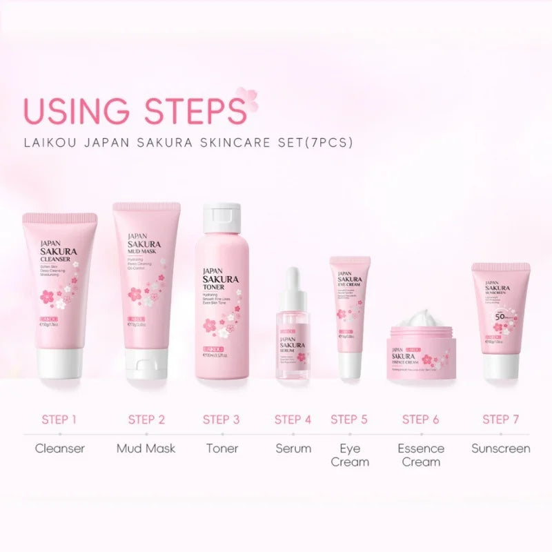 LAIKOU Sakura Skin Care Kit