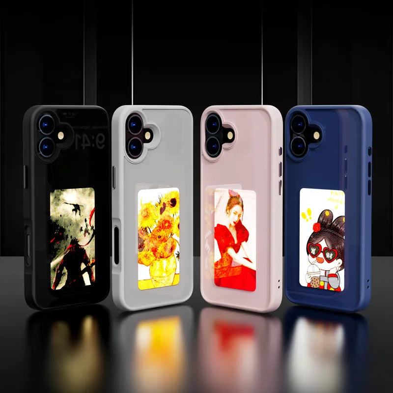 NFC Function Smart Phone Case For iphone 15/16/13/Pro/Pro Max |Wireless Transmission Screen Projection Phone Case