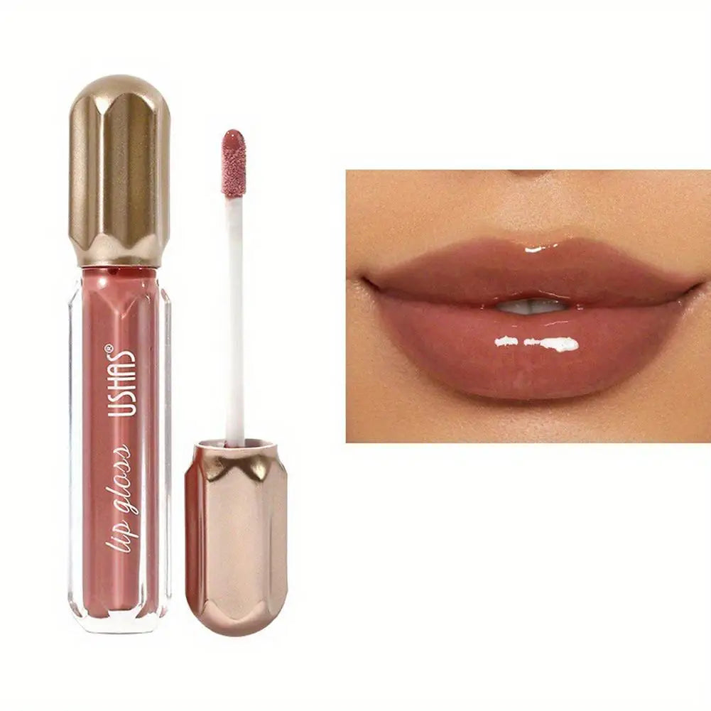 USHAS Mirror Pearl Lip Gloss Waterproof