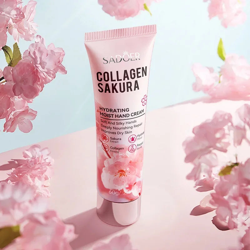 SADOER Sakura Collagen Hand Cream 60G