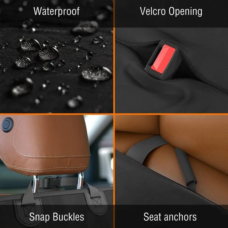 Waterproof Back Seat Cushion Pet Cover Protector